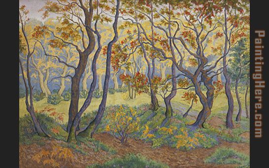 paul ranson Edge of the Forest painting - Unknown Artist paul ranson Edge of the Forest art painting